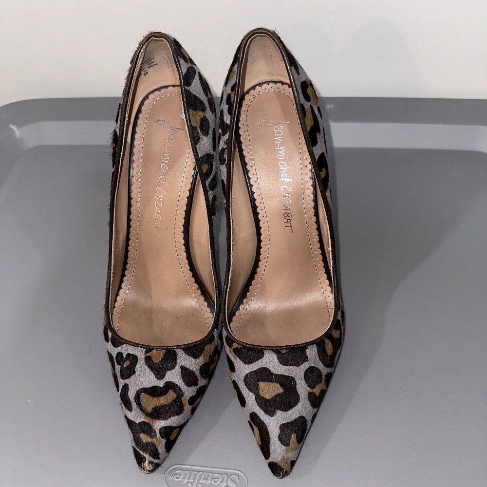 Jean -Michel Cazabat Cheetah Print Heels